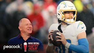 LAC's Greg Roman can make Justin Herbert a top fantasy QB | Fantasy Football Happy Hour | NFL on NBC