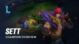 Sett Champion Overview | Gameplay - League of Legends: Wild Rift