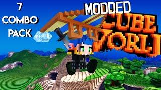 What Modded Cube World is like in 2020 - The 7 Combo Modpack