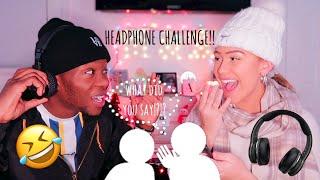 EARPHONE CHALLENGE/WHISPER CHALLENGE *COUPLES EDITION*(HILARIOUS, HEADPHONE, WHISPER, GAME, FUN)