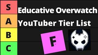 Overwatch Educative YouTuber Tier List