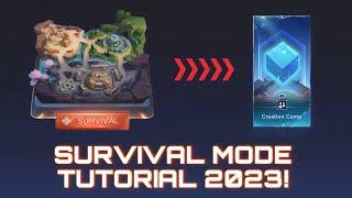 HOW TO FIND SURVIVAL MODE IN THE NEW UI PAGE | MOBILE LEGENDS: BANG BANG