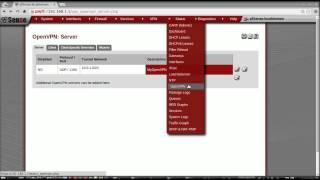 OpenVPN Server Configuration in pfSense 2.1.4 - by Chubbable