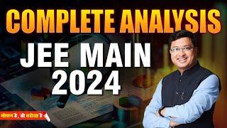 Marks vs Percentile JEE Main 2024 | Paper Analysis April Attempt | Motion JEE #nvsir #paperanalysis