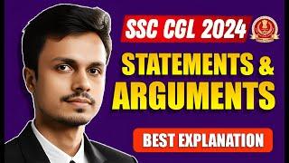 STATEMENT & ARGUMENTS | FOR SSC CGL MAINS 2024 | MATHS MANIA