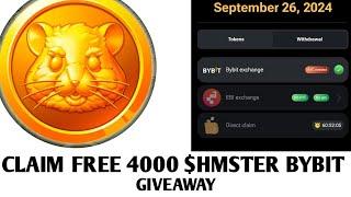 How to Claim 400,000 $Hmster On Bybit Giveaway