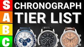 Ranking iconic chronographs by how well they hold their value