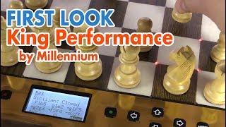 First Look at NEW King Performance Chess Computer by Millennium