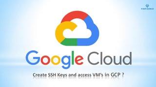 GCP | Google Cloud SSH Keys | How to create SSH keys and access google Cloud Linux VM | DEMO