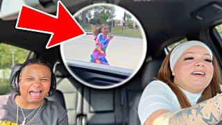 LEAVING LINA AT THE PARK PRANK *SHE CRIED* !!