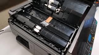 Epson Printer Paper Jam in the Automatic Document Feeder ADF How to Clear