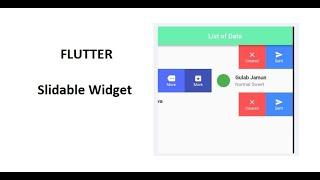 Flutter - Slidable Action on ListTile [Part 2]