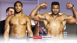 JOSHUA VS NGANNOU!  | FULL WEIGH-IN