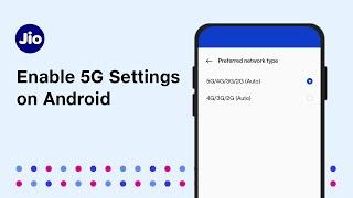 How to Enable 5G Setting on Your 5G Compatible Mobile (Android)