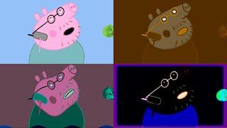 1 MILLION DADDY PIG FELL AGAIN FROM A TREE!  - Special Audio Visual Effects Funny Edit