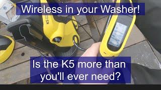 Karcher K5 pressure washer unboxing  Setup and Demo