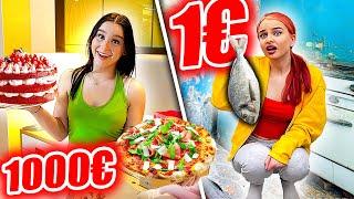 1000€ Hotel  vs. 1€ Hotel Zimmer !  (Challenge) - Celina