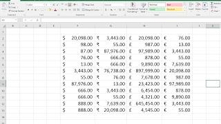 Auto Convert Number as Currency in MS Excel (2007-2016)