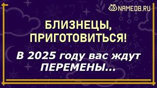 Что ждет БЛИЗНЕЦОВ в 2025 году — гороскоп для женщин и мужчин