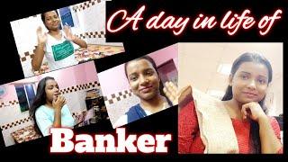 A Day In Banker’s Life | RRB OA | Life after Bank Job | Puja (Banking professional) । study with job