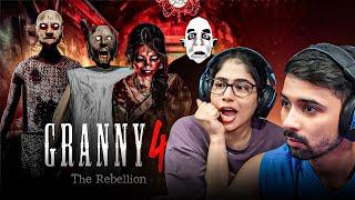 First Time Playing Granny 4 - The Rebellion | Granny 4 Ep 1