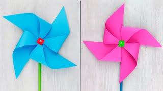 Оригами  вентилятор из бумаги легко и просто/ Origami spinner made of paper is easy and simple