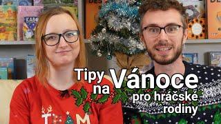 Tipy na skvělé deskové hry  pro hráčské rodiny na Vánoce 