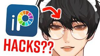 ROASTING IBIS PAINT TIKTOK ART HACKS