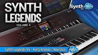 SYNTH LEGENDS V4  (34 new sounds) | KORG KRONOS / NAUTILUS | SOUND LIBRARY