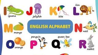 الحروف الانجليزية مع الامثلة للاطفالenglish letters for kids