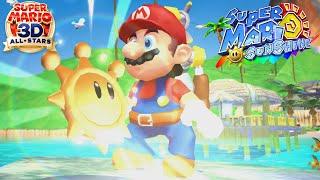 Super Mario Sunshine - Complete 100% Full Game Walkthrough (120 Shines, Mario 3D All Stars Gameplay)