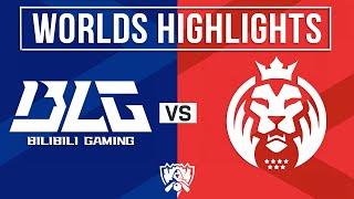 BLG vs MDK Full Highlights | Worlds 2024 Swiss Stage | Bilibili Gaming vs Mad Lions KOI