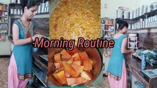 My first Vlog || Morning Routine || Desi Style || Village lifestyle | @mahi ki duniya