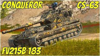 FV215b 183, Conqueror & CS-63 ● WoT Blitz