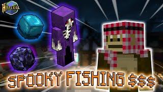 SPOOKY FISHING Is CRAZY - Hypixel Skyblock (SB Ep. 73)