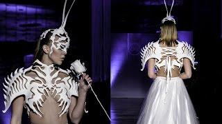 IEN Magazine on SABINA SAGA// RAPID 3D Fashion Show// Orlando FL// BTS