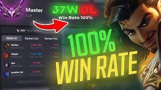HOW I GOT 100% WINRATE TO MASTER...
