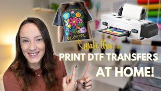 Start a Shirt Business at Home With a DTF Printer! Procolored F13 Full Tutorial