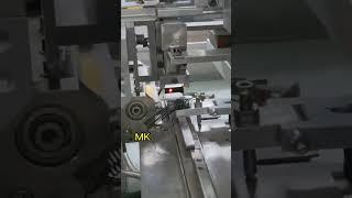 Chocolate fold wrapping machine can wrap different size and shape by one machine