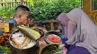 Simple village menu | eating with family | Living in the Village