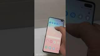 Samsung S10 Plus Original SEIN LCD Green Screen