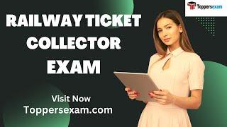 RAILWAY TICKET COLLECTOR Mock Test, Best Book in PDF, Solved Paper, Questions and Answers, MCQ