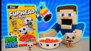 CUPHEAD & Mugman FUNKO CEREAL UNBOXING! Exclusive Mini Pop Figure Froot Loops Toucan Sam