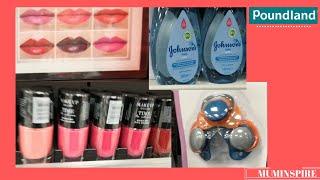 POUNDLAND MAKEUP & BABY SECTION WALKTHROUGH PART 2 ~ SHOP WITH ME POUNDLAND