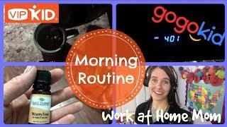 Work-at-home-Mom Morning Routine // VIPKID // GOGOKID Morning Routine