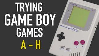 Game Boy Games! A to H - Mike Matei Live