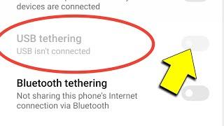 Oppo Phone Usb Tethering Not Working | Usb Tethering Not Working On Mobile