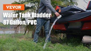 VEVOR Water Tank Bladder, 87 Gallon Large Capacity - For Garden Water Catcher