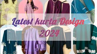 Latest kurta design 2024/Trending kurta design/kurta for girls 