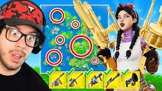 I Found ALL Mythic Weapons in ONE Game! (Fortnite)